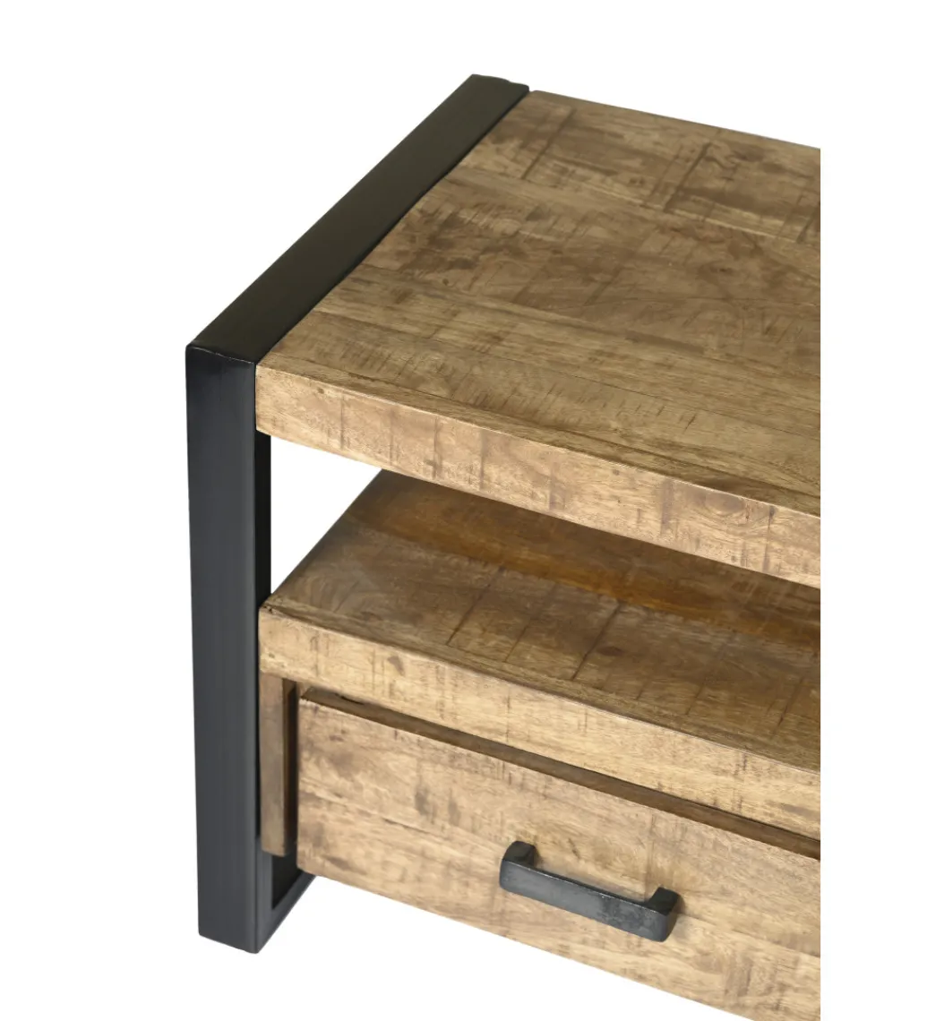 Stolik pod TV NAIROBI 150 cm naturalny*LF-Design Sale