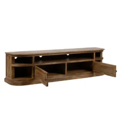 Stolik pod TV NETERO 198 cm drewno mango*DENZO