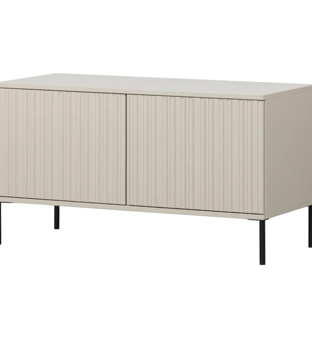 Stolik pod TV NEW GRAVURE 100 cm drewno sosny dust*WOOOD Discount