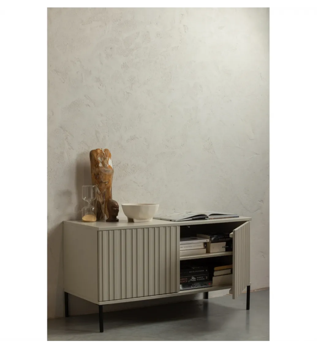 Stolik pod TV NEW GRAVURE 100 cm drewno sosny dust*WOOOD Discount