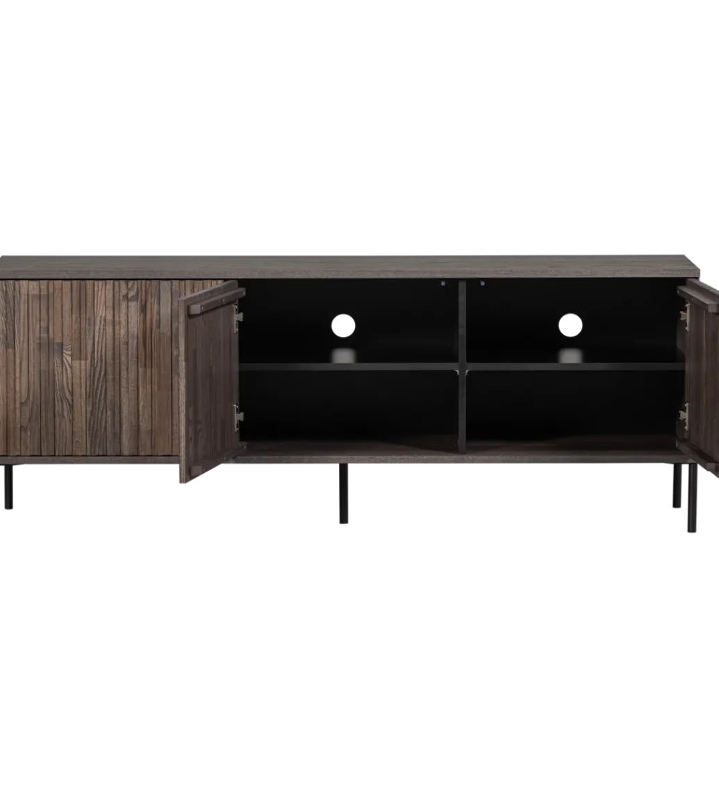 Stolik pod TV NEW GRAVURE 150 cm drewno jesion*WOOOD New