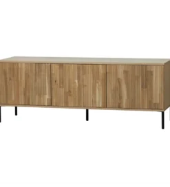 Stolik pod TV NEW GRAVURE 150 cm drewno dębu naturalny*WOOOD Hot