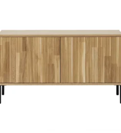 Stolik pod TV NEW GRAVURE 100 cm drewno dębu naturalny*WOOOD Hot