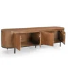 Stolik pod TV NOORK 210 cm drewno mango*LF-Design New