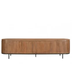 Stolik pod TV NOORK 210 cm drewno mango*LF-Design New