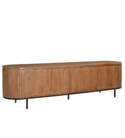 Stolik pod TV NOORK 170 cm drewno mango*LF-Design Clearance