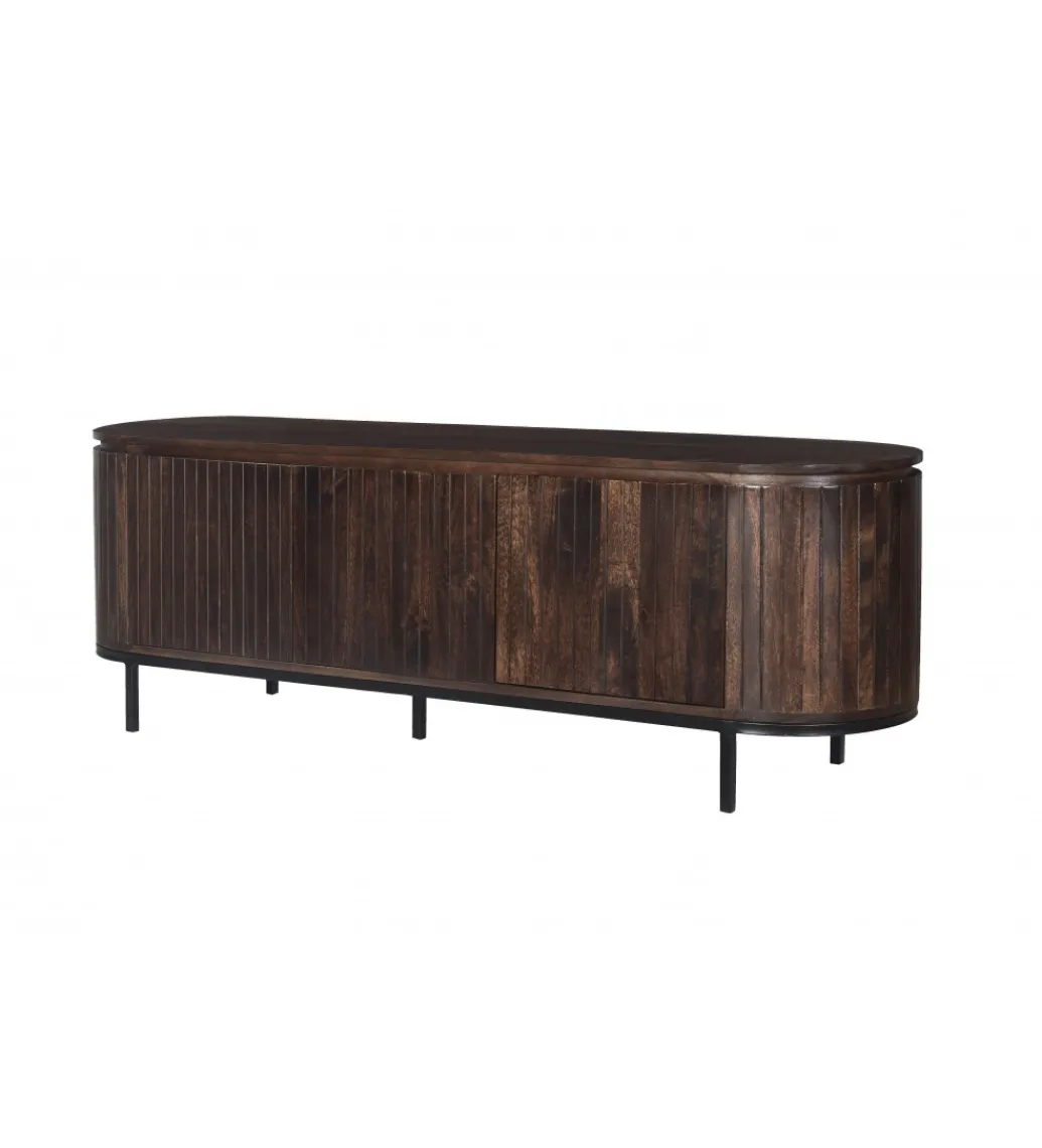 Stolik pod TV NOORK 170 cm w kolorze orzechowym*LF-Design Sale