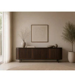 Stolik pod TV NOORK 170 cm w kolorze orzechowym*LF-Design Sale