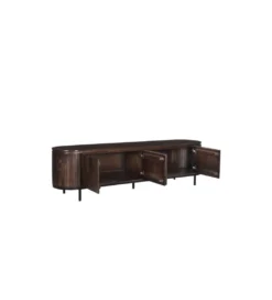 Stolik pod TV NOORK 210 cm w kolorze orzechowym*LF-Design
