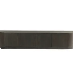 Stolik pod TV NOVERO 220 cm ciemnobrązowy*LF-Design