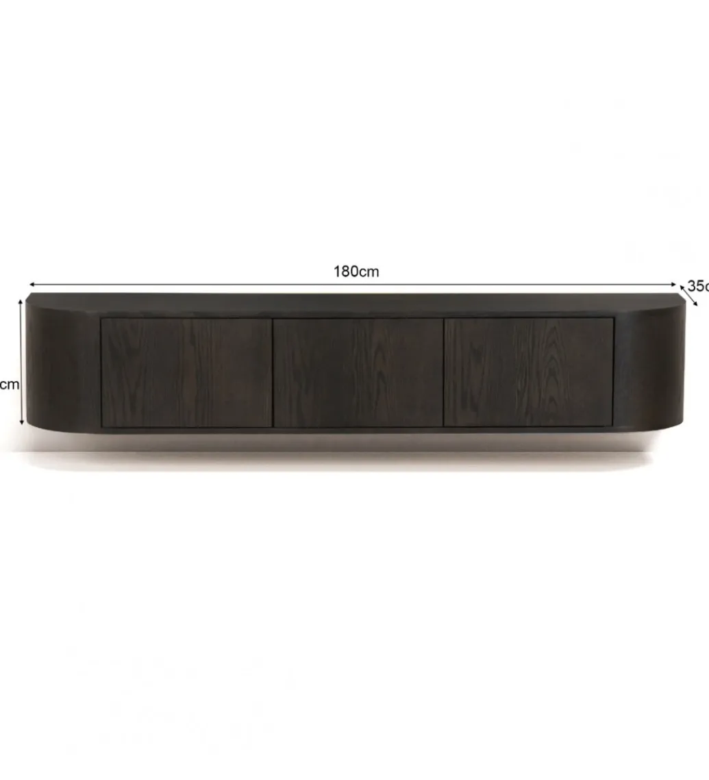 Stolik pod TV NOVERO ZWEVEND 180 cm espresso*LF-Design Sale