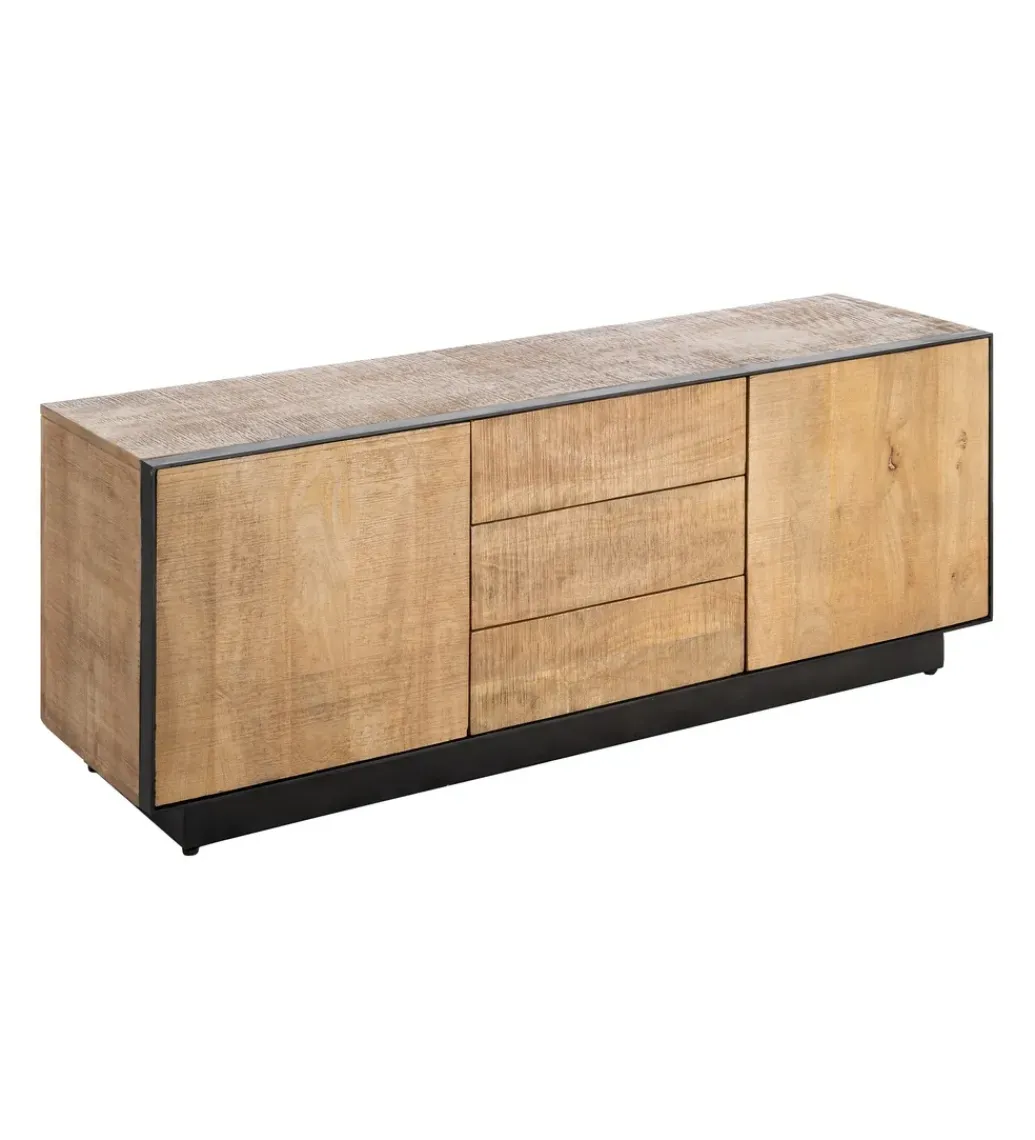 Stolik pod TV OHIO 150 cm drewno mango*Zona-Design Discount