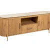Stolik pod TV PAPATU 160 cm kolor dębu efekt marmuru*Exclusivas Clearance