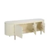 Stolik pod TV PATO 170 cm drewno mango biały*LF-Design New