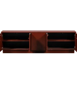 Stolik pod TV PENCIL drewno sosny wiśniowy*WOOOD New