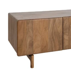 Stolik pod TV PERSOTON 160 cm drewno mango*Zona-Design Discount
