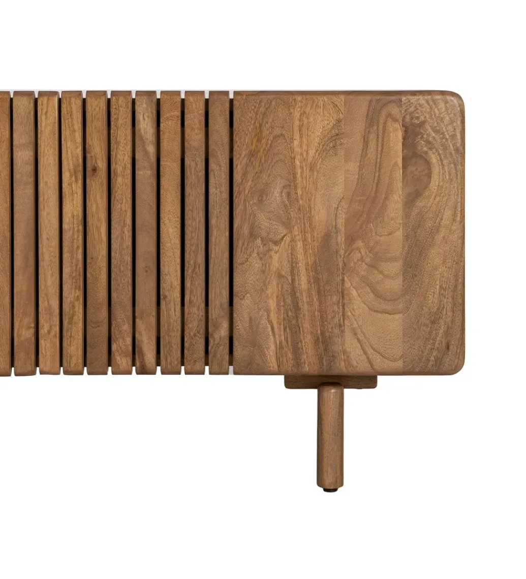 Stolik pod TV PERSOTON 160 cm drewno mango*Zona-Design Discount