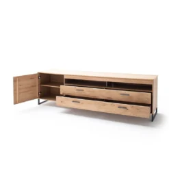 Stolik pod TV PORTLAND 224 cm dębowy*MCA Online