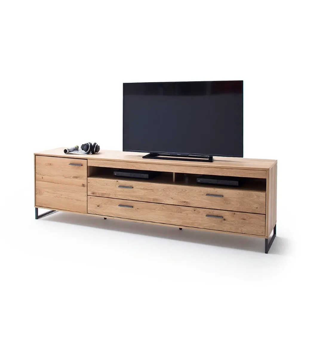 Stolik pod TV PORTLAND 224 cm dębowy*MCA Online