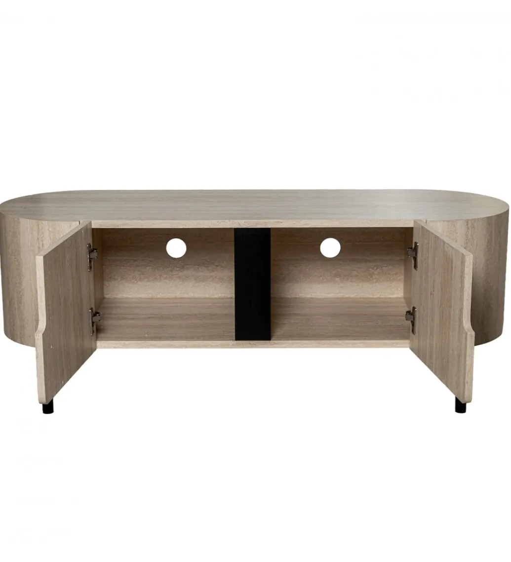 Stolik pod TV RECONACI 120 cm naturalna*Exclusivas Hot