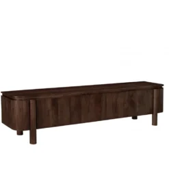 Stolik pod TV SALANO 210 cm drewno mango brązowego*LF-Design Discount