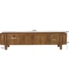 Stolik pod TV SALANO 210 cm drewno mango naturalna*LF-Design Clearance