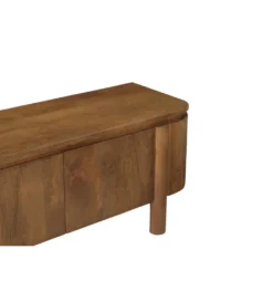 Stolik pod TV SALANO 170 cm drewno mango naturalna*LF-Design Discount