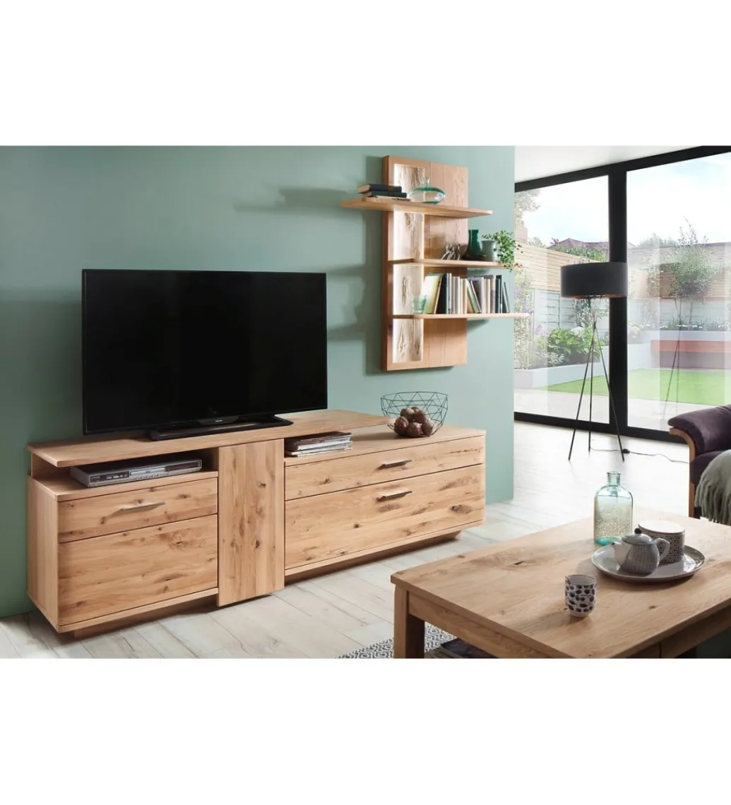 Stolik Pod TV SANTORI 210 Cm Dębowy*MCA Best