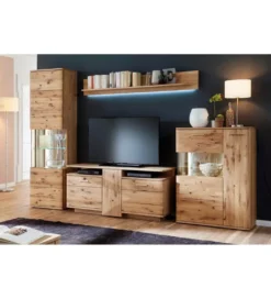 Stolik pod TV SANTORI 150 cm dębowy*MCA Clearance