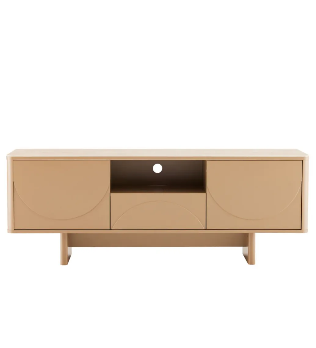 Stolik pod TV SAVOY 150 cm kolor trawertynu*Invicta Interior Outlet