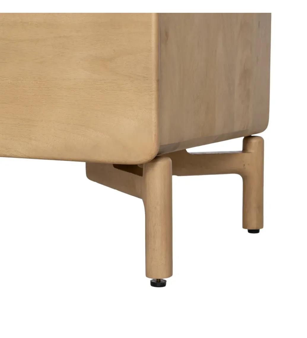 Stolik pod TV SELVADE 160 cm drewno mango*Zona-Design Best