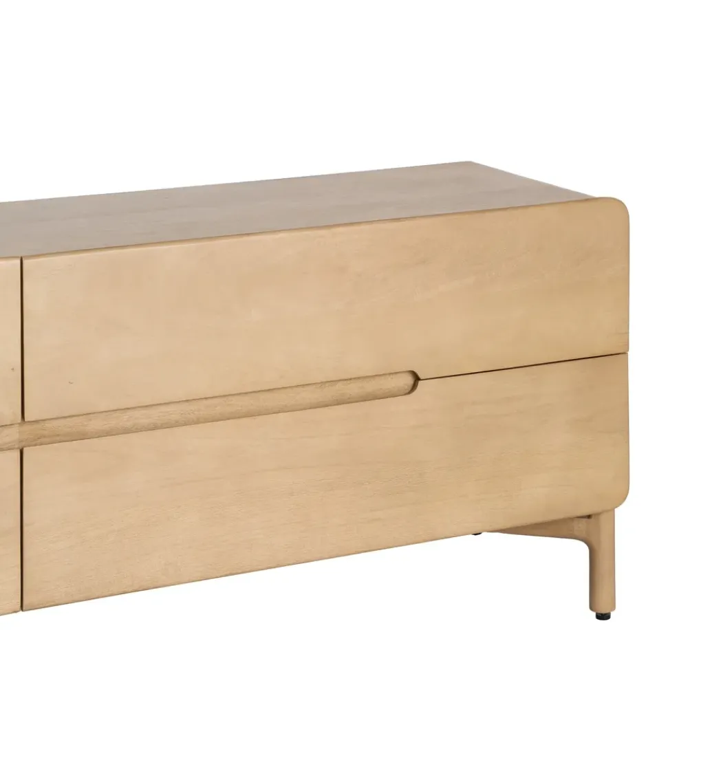 Stolik pod TV SELVADE 160 cm drewno mango*Zona-Design Best