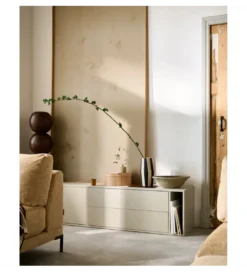 Stolik pod TV SETTLE 200 cm drewno sosny dust*WOOOD Sale