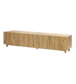 Stolik pod TV SHERIDAN 200 cm naturalna*Imeri Outlet