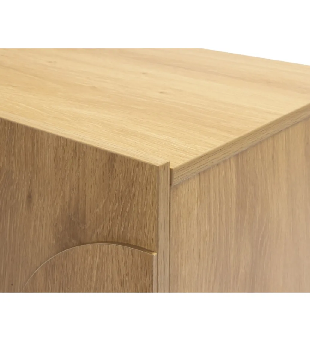 Stolik pod TV SHERIDAN 200 cm naturalna*Imeri Outlet