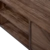 Stolik pod TV SUN 200 cm drewno teak brązowy*WOOOD Discount