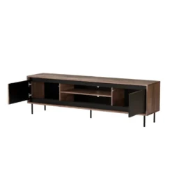 Stolik pod TV SWING 180 cm w optyce orzecha*Halmar New
