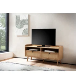 Stolik pod TV TAMI 120 cm w optyce dębu*WOHNLING, GERMANY Discount