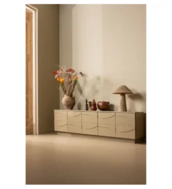 Stolik pod TV TEO 180 cm drewno sosnowe mud*WOOOD Discount