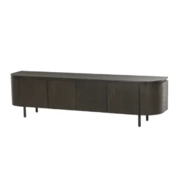 Stolik pod TV Tobago 210 cm czarny*LF-Design Clearance