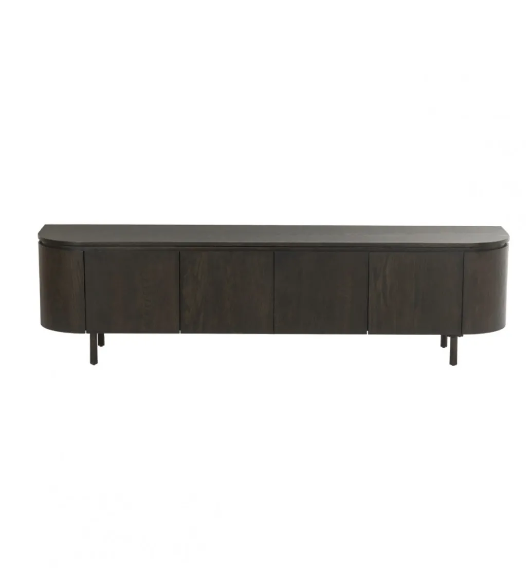 Stolik pod TV Tobago 210 cm czarny*LF-Design Clearance