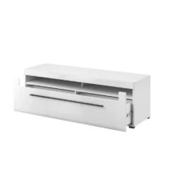Stolik pod TV TULSA 160 cm biały*Helvetia Discount