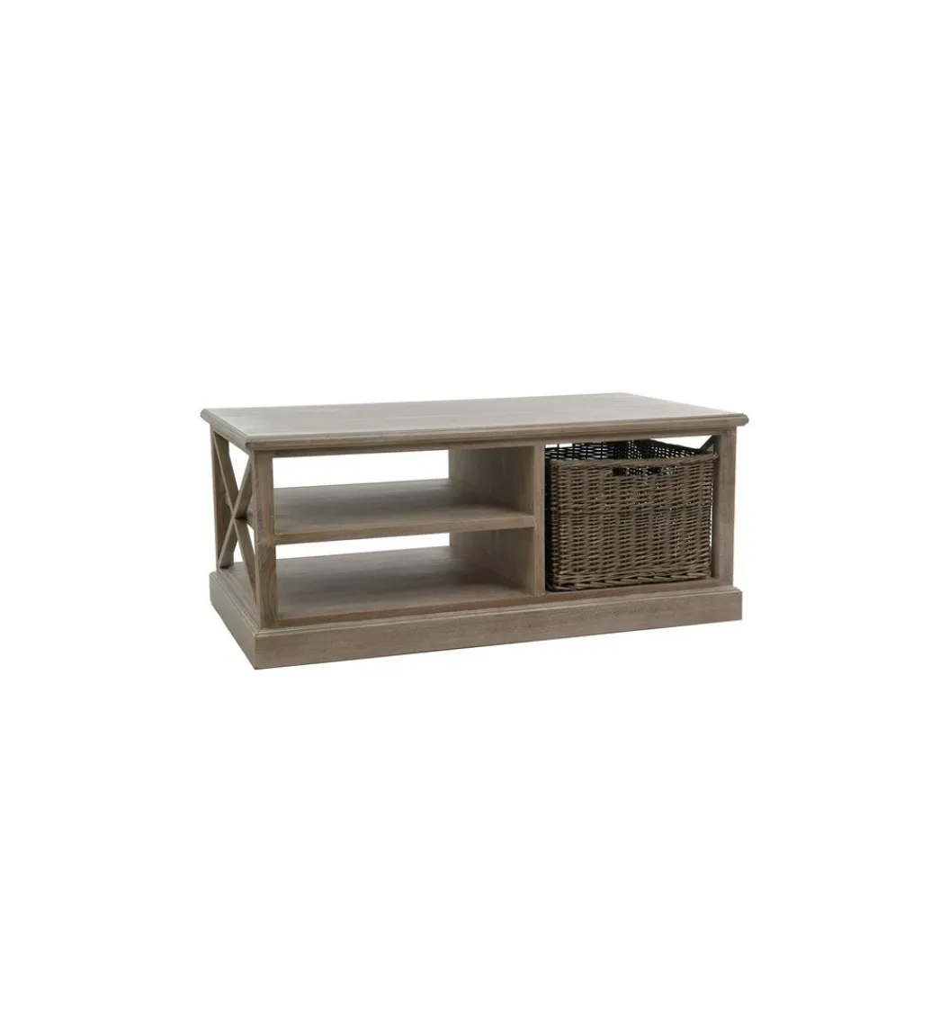 Stolik pod TV VALDES 120 cm naturalny*J-Line