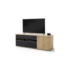 Stolik pod TV VALENCIA 184 cm antracytowo naturalny*MCA New