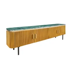 Stolik pod TV VENEZIANO 160cm drewno mango*Invicta Interior Online
