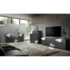 Stolik pod TV VITTORIA 181 cm antracytowy*MCA Linia Włoska Best