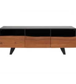 Stolik pod Tv Welden 140 cm drewno akacja*Invicta Interior New