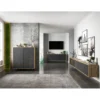 Stolik Pod Tv wiszący Apollo 150 Cm antracytowy*Polski Design ML Online