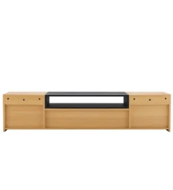 Stolik pod TV wiszący LOFT 160 cm naturalna czarna*Invicta Interior Sale