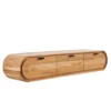 Stolik pod TV wiszący ORGANIC 160 cm drewno akacja*Invicta Interior - przedsprzedaż New